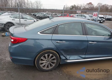 2016 Hyundai Sonata Sport from USA, damaged, VIN 5NPE34AF3GH393092